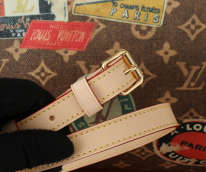 Louis Monogram Hotel Labels Speedy Bandouliere 30
