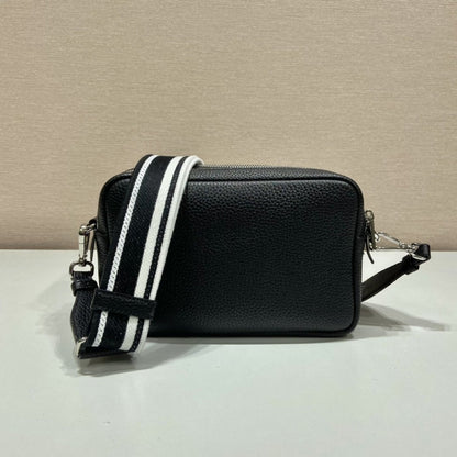 Pra Bag With Shoulder Strap Black For Women, Women's Bags 8.6in/22cm 1BH082_2DKV_F0002_V_3OM