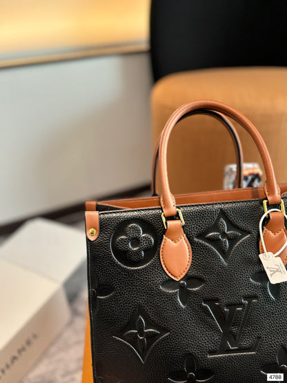Louis new arrival onthego Monogram Empreinte bag size: 34 cm