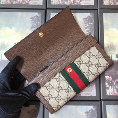 Ophidia Continental Wallet