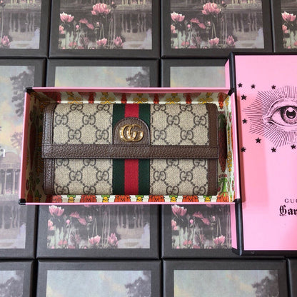 Ophidia Continental Wallet